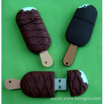 ice cream shape usb flash drive,  popular style, 64MB-32GB